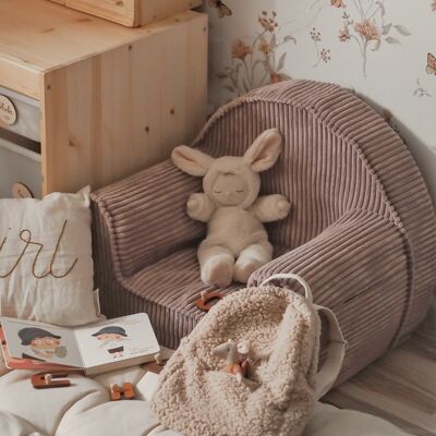 Magenta Grey - fauteuil moelleux pour enfants