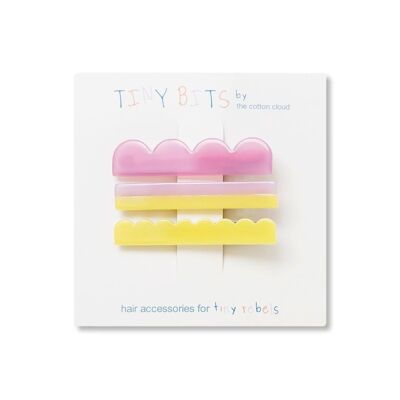 Hair Pins 3-Set Waves Fluor