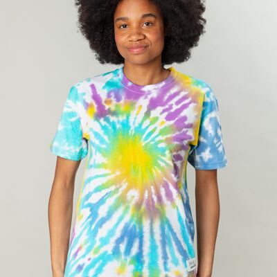 Bliss camiseta tie dye multicolor