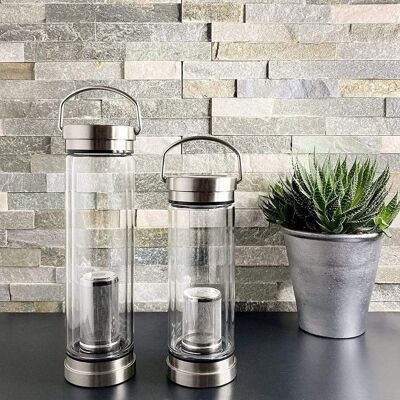 Portable Tea & Water Infuser Bottle With Handle