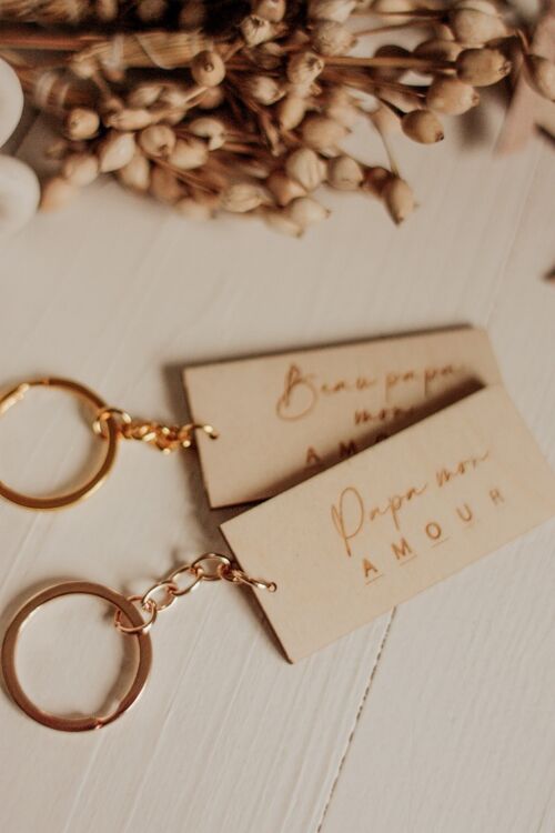 PORTE CLEF PAPA JE T'AIME