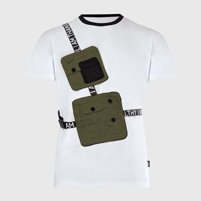 Blossom Utility Side Bag Tee