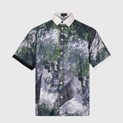 In The Clouds Button-Up Shirt