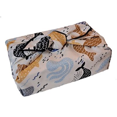 Furoshiki, Ocean Life, large