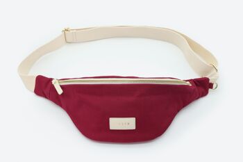 Sac Banane CASYX - Rouge Toscan 1