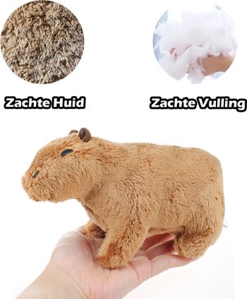 Peluche Capybara - 20cm 2