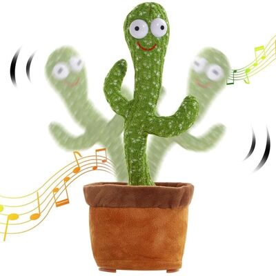 Cactus dansant avec son - 35 cm