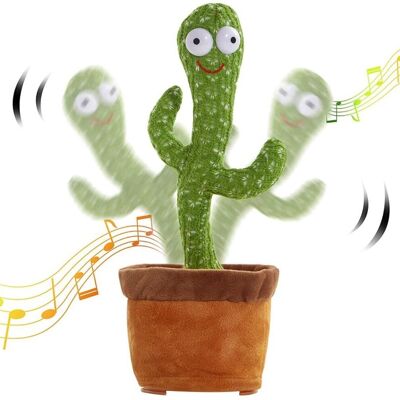 Cactus danzante con suono - 35 cm