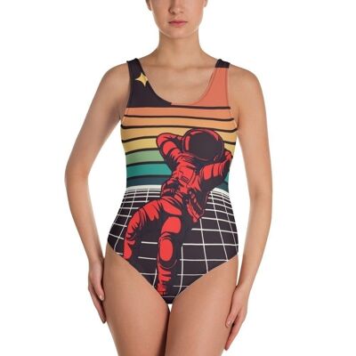 To the Moon - One Piece Swimsuit