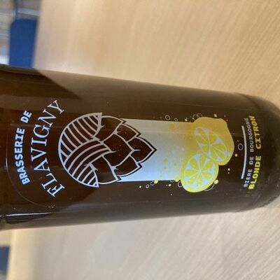 Lemon blonde Burgundy beer - 5% alc