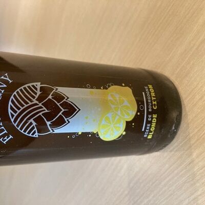 Lemon blonde Burgundy beer - 5% alc