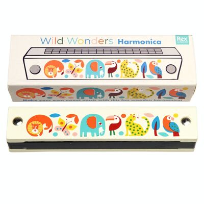 Harmonica en bois - Wild Wonders
