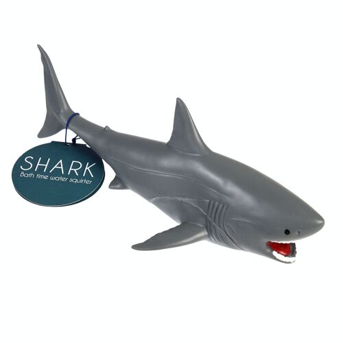 Shark bath time water squirter