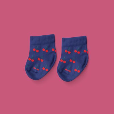 Les Mireille baby socks - blue
