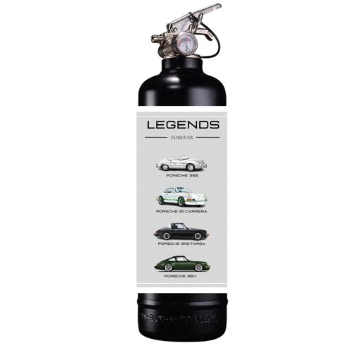 LEGENDS Noir Extincteur/ Fire extinguisher / Feuerlöscher