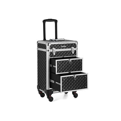 Trolley for cosmetic cases