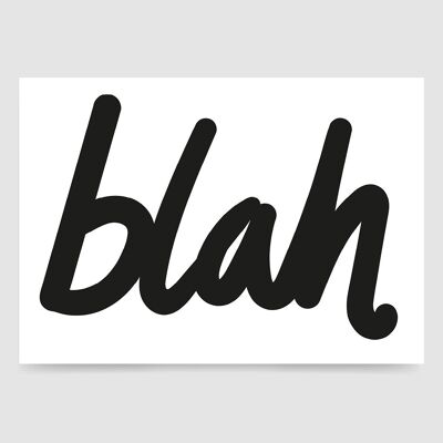 Blah - A4