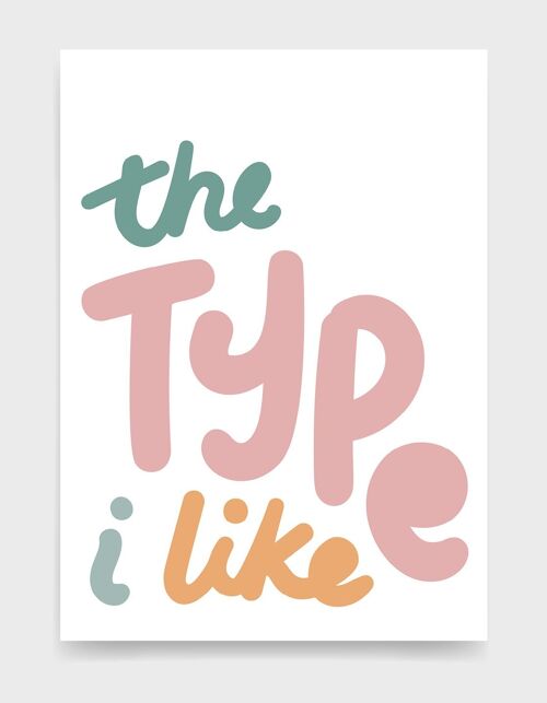 The type I like - A4