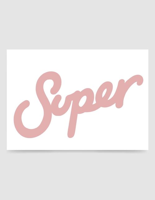 Super - A5 - Pink