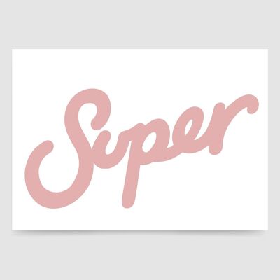 Super - A5 - Pink