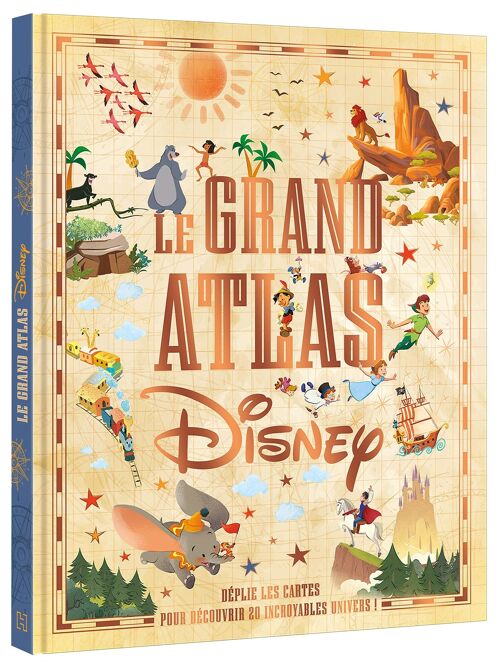 LIVRE - DISNEY - Le grand Atlas Disney