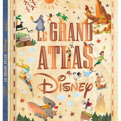 BOOK - DISNEY - The Great Disney Atlas