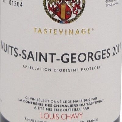 Nuits Saint Georges 2019 Louis Chavy TAST - ROUGE