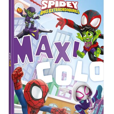 Libro para colorear - DISNEY - Colorear Spidey y sus extraordinarios amigos - Maxi Colo