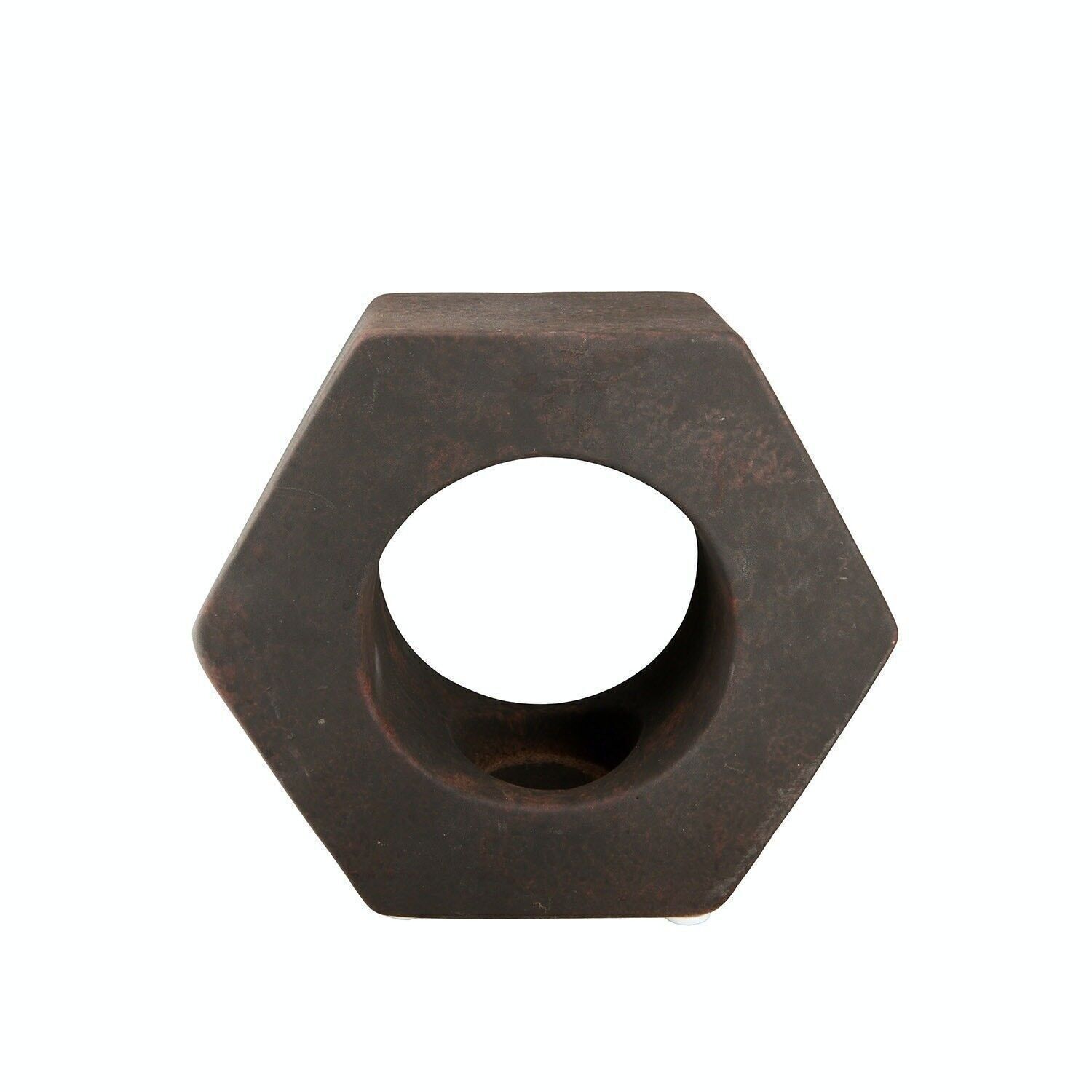 Ceramic tealight holder nut "Antique" VE 4