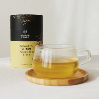 Mélange de thé vert CITRUS bio 3