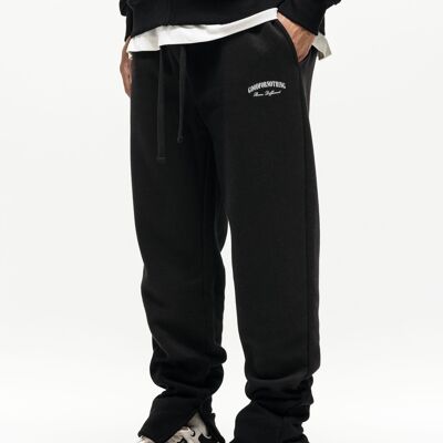 Relaxed Heritage Black Jogger