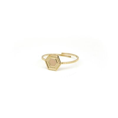 FLAKES PM Nude Ring