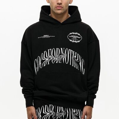 Nachhaltiger Travis Black Hoodie