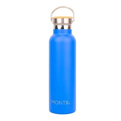 Montii Co Bouteille Thermos Originale - Acier Inoxydable - 600ml - Myrtille