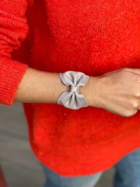 Polsino rosa iridescente