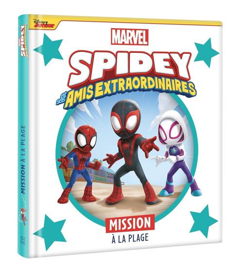 LIVRE - DISNEY - Spidey et ses amis extraordinaires - Mission à la plage - MARVEL