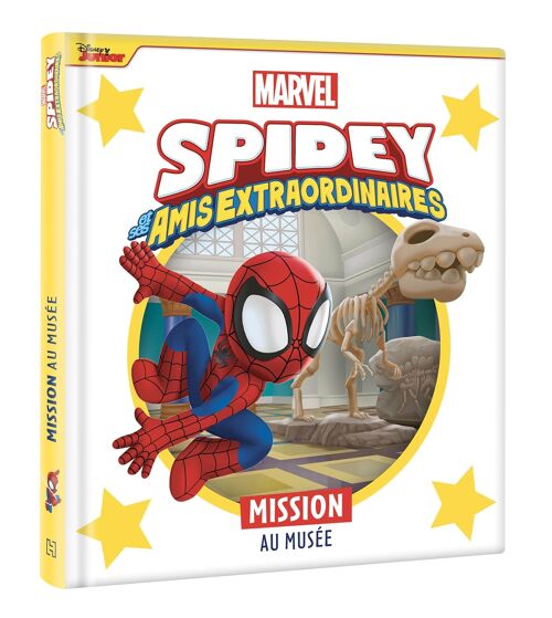 LIVRE - DISNEY - Spidey et ses amis extraordinaires - Mission au musée - MARVEL