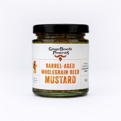 Barrel-aged Wholegrain Beer Mustard