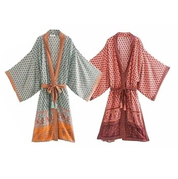 Kimono femme | bohème | dessins | kimonos de plage 2