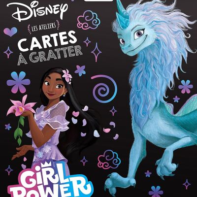 Tarjetas rasca y gana - DISNEY - Disney Workshops - heroínas especiales de poder femenino