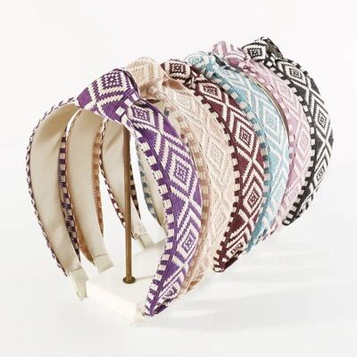 Knotted Hair Band | with boho design | for ladies