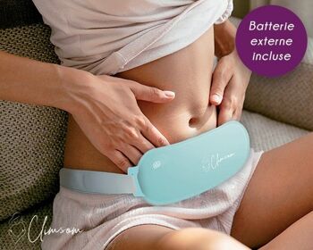 Ceinture chauffante anti douleurs menstruelles Climsom - batterie externe incluse 1