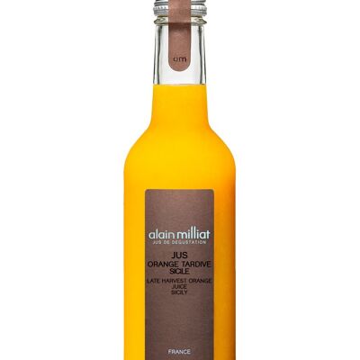 Zumo de naranja siciliano tardío 33 ctls