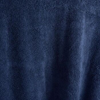 Peignoir Femme Nua Coton Bleu Marine 6
