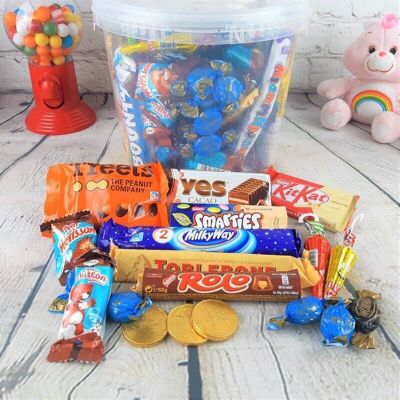 80s 90s retro chocolates mega bucket
