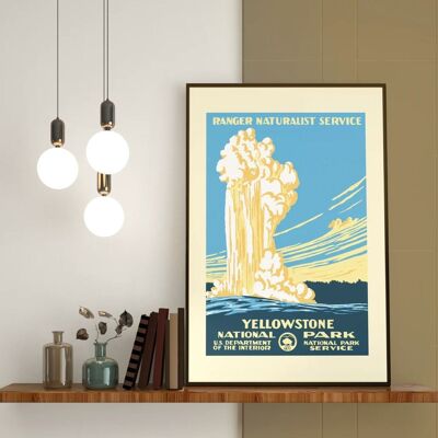 Affiche - Yellowstone (30x40cm) - Plakat