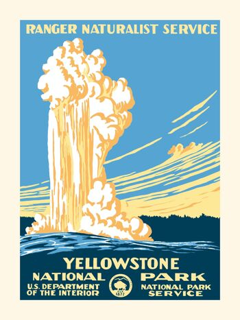 Affiche - Yellowstone (30x40cm) - Plakat 5