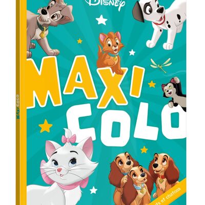 Cahier de coloriages - DISNEY - Maxi Colo - Chiots et Chatons