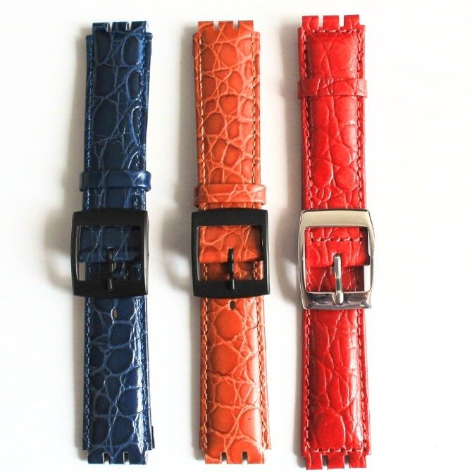 Bracelet montre swatch discount cuir