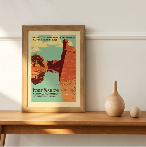 Affiche - Fort Marion (30x40cm) - Plakat